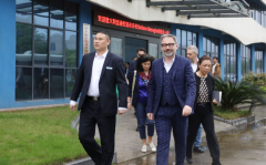 熱烈歡迎意大利圭迪佐洛市市長(zhǎng)一行蒞臨我司參觀(guān)！